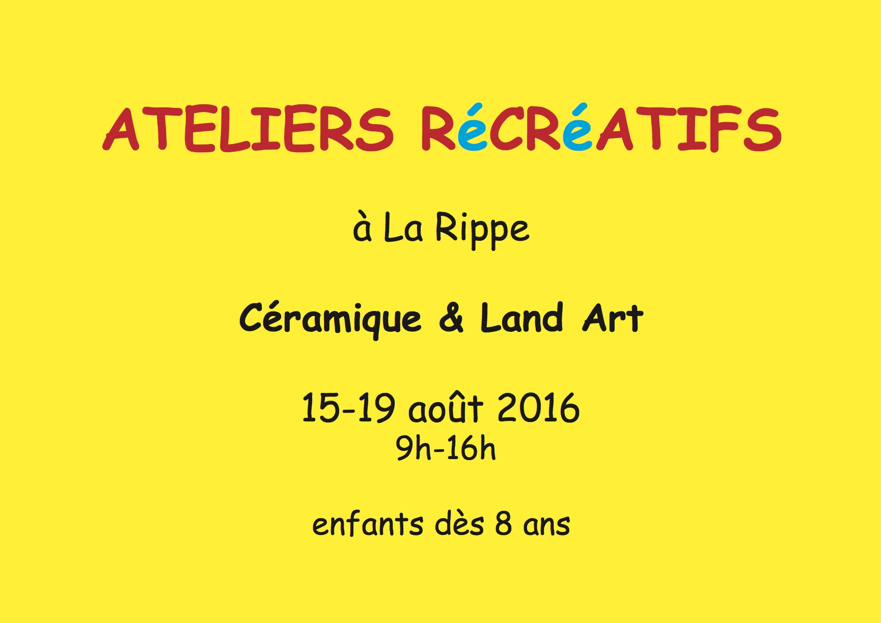 ateliers récréatifs 2